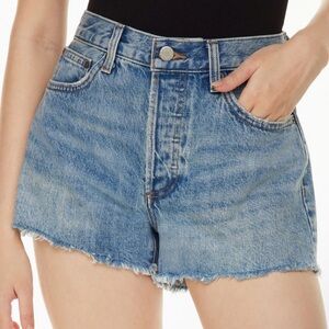 DENIM FORUM THE EX-BF HI-RISE DENIM SHORT